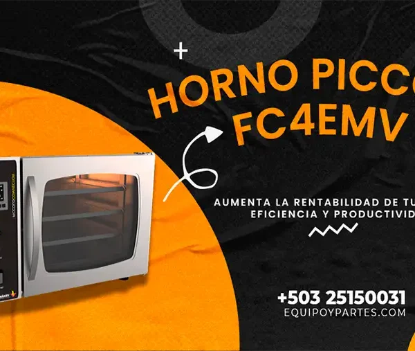 Cómo el Horno PICCOLO FC4EMV Puede Aumentar la Rentabilidad de Tu Negocio Gastronómico