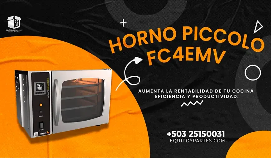 Cómo el Horno PICCOLO FC4EMV Puede Aumentar la Rentabilidad de Tu Negocio Gastronómico