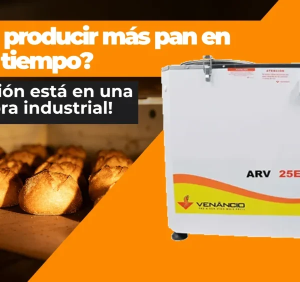 ¿Cómo producir más pan en menos tiempo? La solución está en una amasadora industrial  