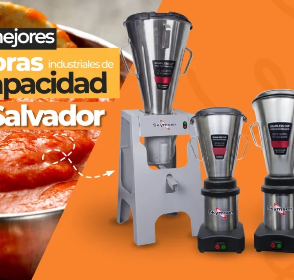 Las mejores licuadoras industriales de alta capacidad en El Salvador para restaurantes y cocinas de&hellip;