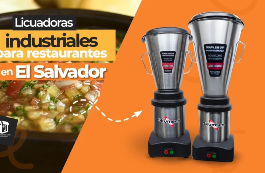 ¿Tu negocio no da abasto? Puede ser tu licuadora industrial  