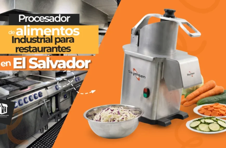 Procesador de alimentos vs corte manual: ¿Cuánto tiempo pierde realmente tu restaurante?  